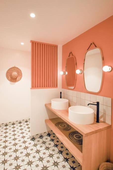 Chambre Majorelle - Rdc - Plage 50M - Rue Gratuite แซ็งต์มาโล ภายนอก รูปภาพ
