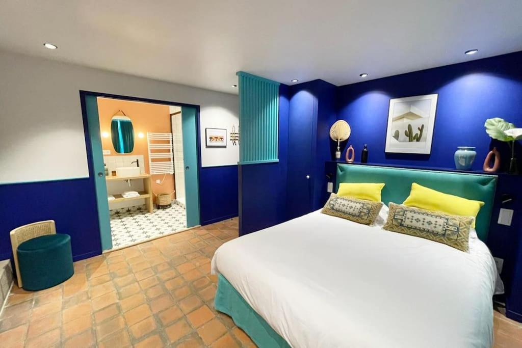 Chambre Majorelle - Rdc - Plage 50M - Rue Gratuite แซ็งต์มาโล ภายนอก รูปภาพ