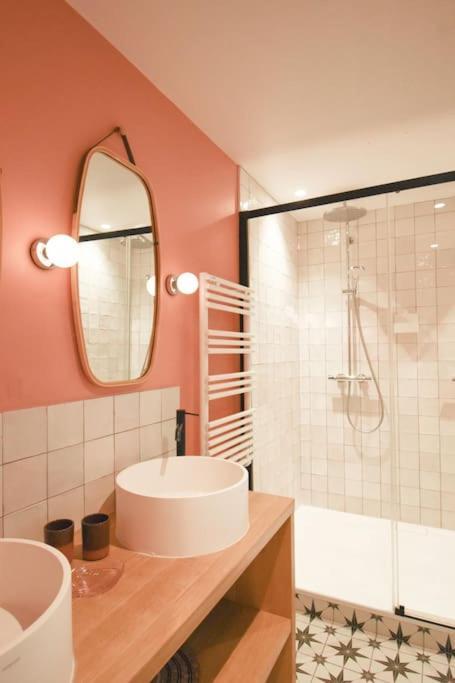 Chambre Majorelle - Rdc - Plage 50M - Rue Gratuite แซ็งต์มาโล ภายนอก รูปภาพ