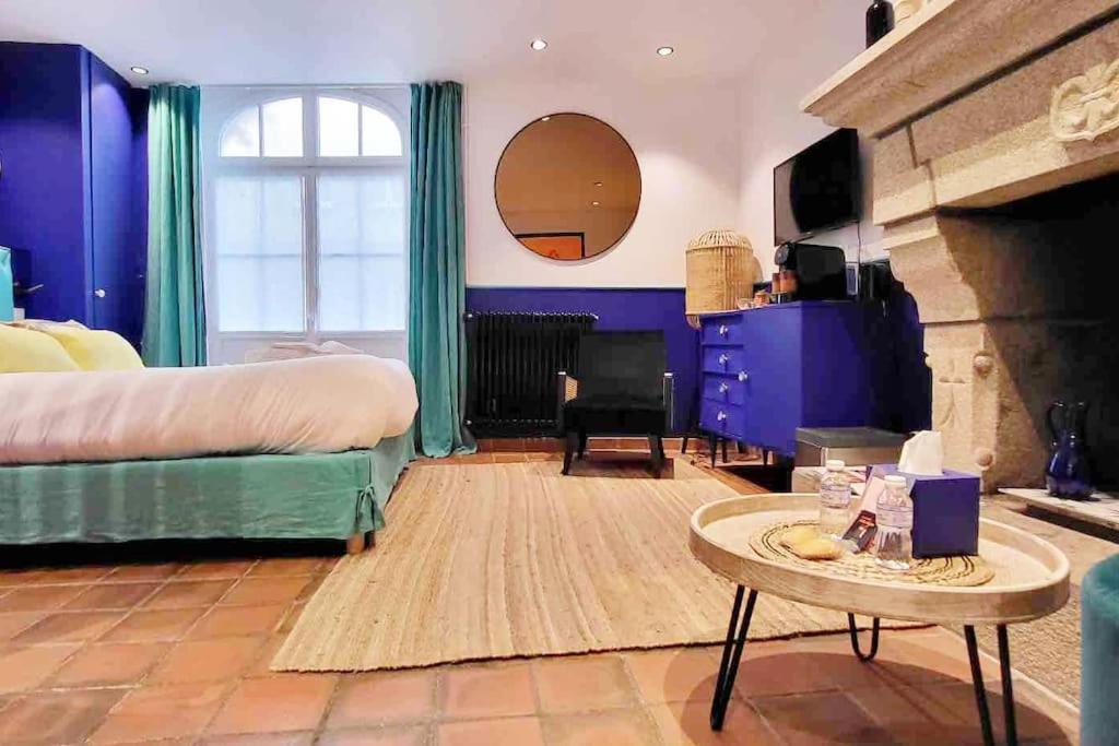 Chambre Majorelle - Rdc - Plage 50M - Rue Gratuite แซ็งต์มาโล ภายนอก รูปภาพ