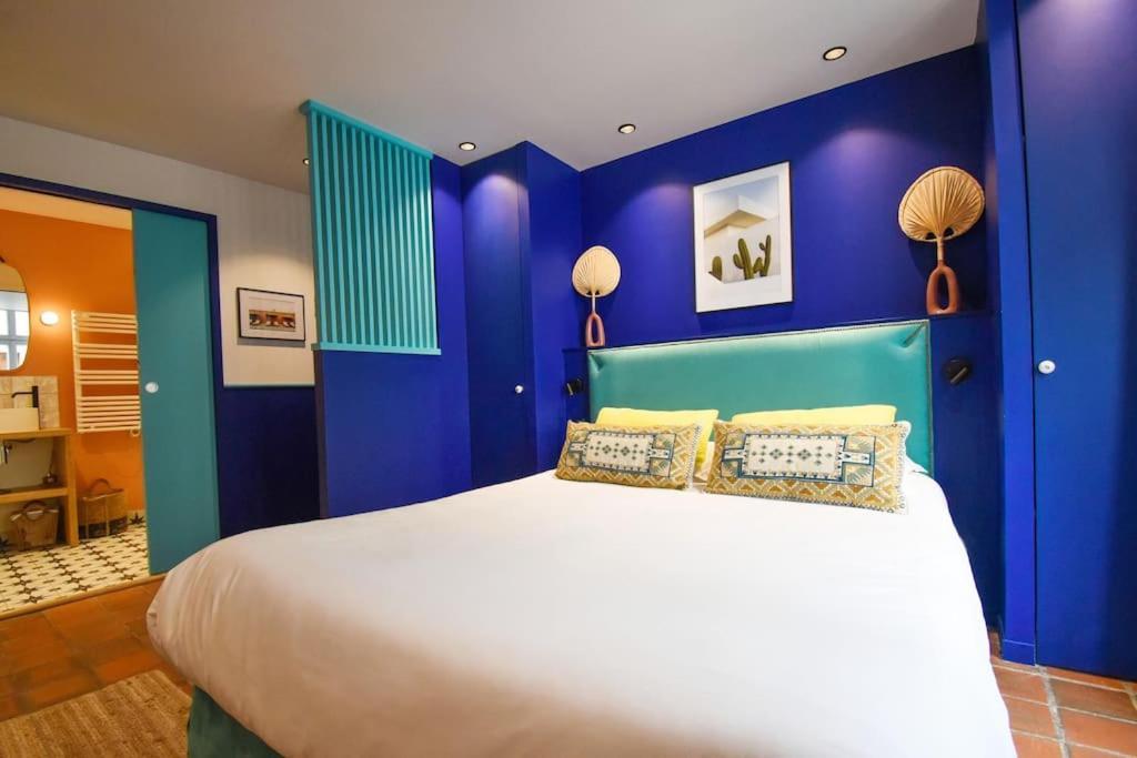 Chambre Majorelle - Rdc - Plage 50M - Rue Gratuite แซ็งต์มาโล ภายนอก รูปภาพ