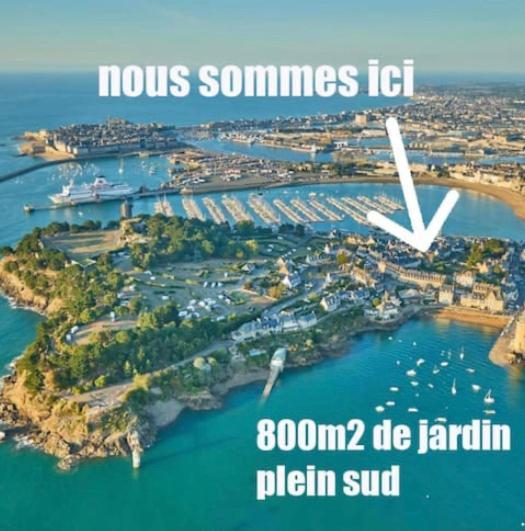 Chambre Majorelle - Rdc - Plage 50M - Rue Gratuite แซ็งต์มาโล ภายนอก รูปภาพ